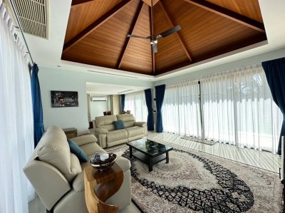 2R0620 This pool villa 3 bedroom 3 bathroom 85,000/month the house location at Cherng Talay