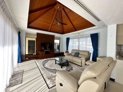 2R0620 This pool villa 3 bedroom 3 bathroom 85,000/month the house location at Cherng Talay