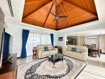 2R0620 This pool villa 3 bedroom 3 bathroom 85,000/month the house location at Cherng Talay
