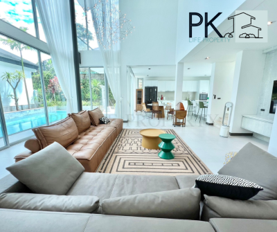 2R0629 This pool villa 4 bedroom 4bathroom 230,000/month the house location at Cherng Talay,Thalang