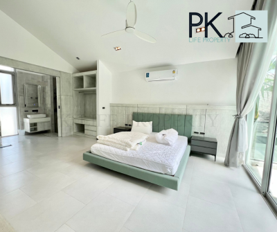 2R0629 This pool villa 4 bedroom 4bathroom 230,000/month the house location at Cherng Talay,Thalang