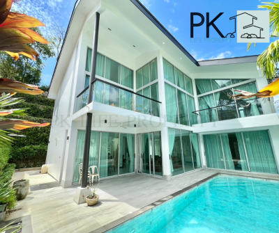 2R0629 This pool villa 4 bedroom 4bathroom 230,000/month the house location at Cherng Talay,Thalang