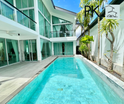 2R0629 This pool villa 4 bedroom 4bathroom 230,000/month the house location at Cherng Talay,Thalang