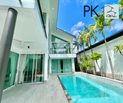 2R0629 This pool villa 4 bedroom 4bathroom 230,000/month the house location at Cherng Talay,Thalang