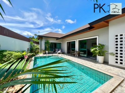 2R0631 ให้เช่า pool villa 3 ห้องนอน 3ห้องน้ำ ราคา 73,000/เดือน โซนเชิงทะเล,ถลาง