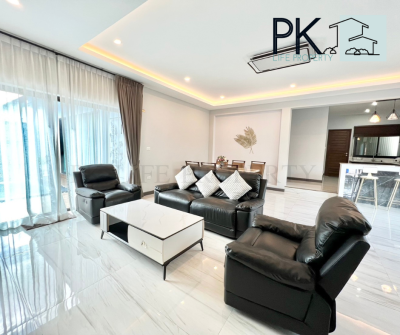 2R0642 ให้เช่า pool villa 3ห้องนอน 3 ห้องน้ำ ขนาด 300 ตรม ราคา100,000เดือน โซนเชิงทะเล