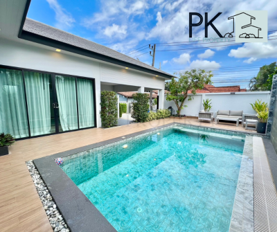 2R0642 ให้เช่า pool villa 3ห้องนอน 3 ห้องน้ำ ขนาด 300 ตรม ราคา100,000เดือน โซนเชิงทะเล