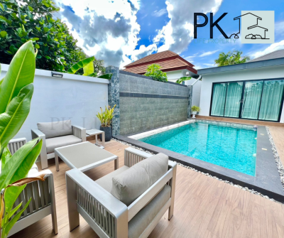 2R0642 ให้เช่า pool villa 3ห้องนอน 3 ห้องน้ำ ขนาด 300 ตรม ราคา100,000เดือน โซนเชิงทะเล