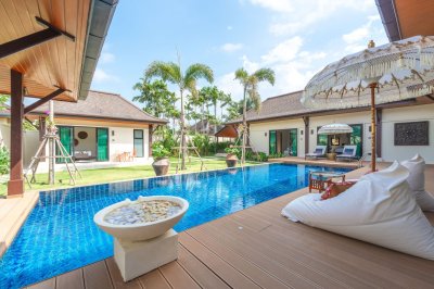 2R0653 ให้เช่า pool villa 4 ห้องนอน 4ห้อง น้ำราคา 220,000/เดือน โซนเชิงทะเล , ถลาง