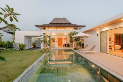 2R0661 Pool villa for rent 2bedroom 3bathroom 180,000/month at cherng talay,thalang have fully furnished