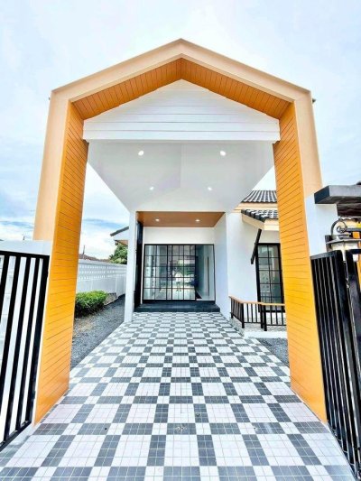 2R0680 This House with 2bedroom 2bathroom 25,000/month the house location at Choeng Thale