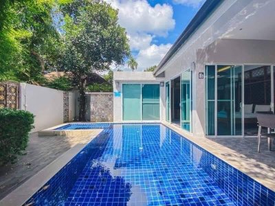 2R0682 ให้เช่าpool villa 1 ห้องนอน 1 ห้องน้ำ ขนาด 100 ตรม ราคา 50,000 /เดือน โซนเชิงทะเล,ถลาง