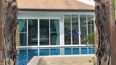 2R0682 ให้เช่าpool villa 1 ห้องนอน 1 ห้องน้ำ ขนาด 100 ตรม ราคา 50,000 /เดือน โซนเชิงทะเล,ถลาง