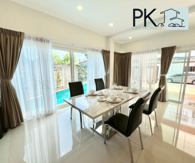 2R0691 pool villa for rent 3bedrooms 4bathrooms 70,000/month at cherng talay,thalang