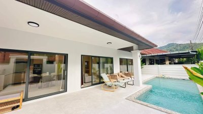 2R0700 ให้เช่า pool villa 3ห้องนอน 3ห้องน้ำ ราคา 100,000/เดือน โซนเชิงทะเล,ถลาง