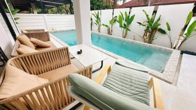2R0700 ให้เช่า pool villa 3ห้องนอน 3ห้องน้ำ ราคา 100,000/เดือน โซนเชิงทะเล,ถลาง