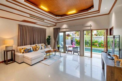 2R0709 ให้เช่า pool villa 2ห้องนอน 2ห้องน้ำ ราคา 70,000/เดือน โซนเชิงทะเล,ถลาง