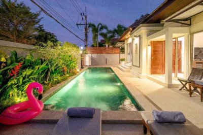 2R0709 ให้เช่า pool villa 2ห้องนอน 2ห้องน้ำ ราคา 70,000/เดือน โซนเชิงทะเล,ถลาง