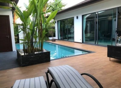 2R0719 ให้เช่า pool villa 3ห้องนอน 3ห้องน้ำ ราคา 130,000 /เดือน โซนเชิงทะเล,ถลาง