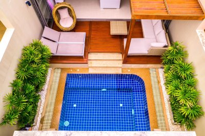2R0800 ให้เช่า pool villa 1 ห้องนอน 1 ห้องน้ำ ราคา 49,000/เดือน โซนเชิงทะเล,ถลาง