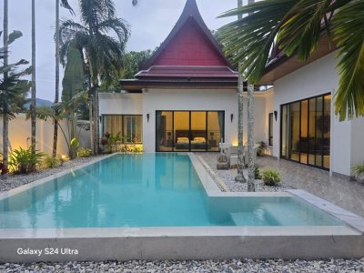 2R0801 Pool villa for rent 3 bedroom 3 bathroom 110,000/month at cherngtalay,thalang