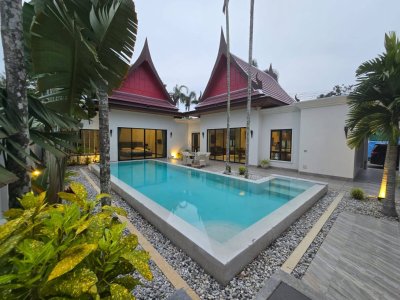 2R0801 Pool villa for rent 3 bedroom 3 bathroom 110,000/month at cherngtalay,thalang