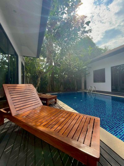 2R0854 ให้เช่า pool villa 3 ห้องนอน 3 ห้องน้ำ ราคา 125,000/เดือน โซนเชิงทะเล,ถลาง