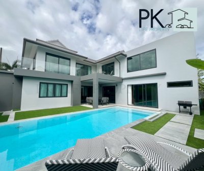2R0896 Pool villa for rent 4 bedroom 5 bathroom 200,000/month at cherngtalay,thalang