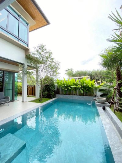 2R0904 ให้เช่า pool villa 3 ห้องนอน 4 ห้องน้ำ ราคา 160,000/เดือน โซนเชิงทะเล,ถลาง