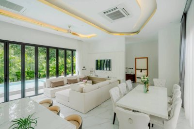2R0912 ให้เช่า pool villa 4 ห้องนอน 6 ห้องน้ำ ราคา 280,000/เดือน โซนเชิงทะเล,ถลาง