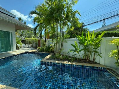 2R0916 Pool villa for rent 2 bedroom 3 bathroom 80,000/month at cherngtalay,thalang