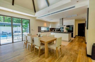 2R0937 Pool villa for rent 4 bedroom 4 bathroom 240,000/month at cherngtalay,thalang