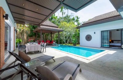 2R0965 Pool villa for rent 3 bedroom 3 bathroom 120,000/month at cherngtalay,thalang