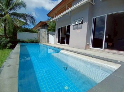 2R0980 Pool villa for rent 3 bedroom 2 bathroom 80,000/month at cherngtalay