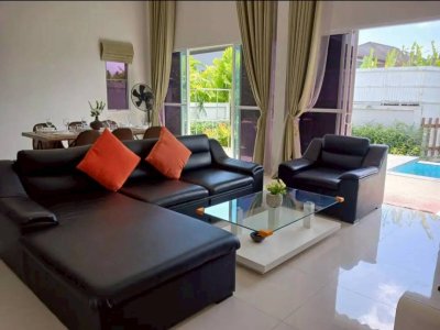 2R0980 Pool villa for rent 3 bedroom 2 bathroom 80,000/month at cherngtalay