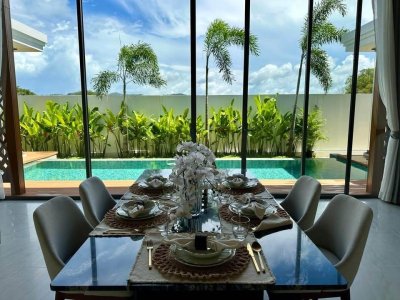 2R0984 ให้เช่า pool villa 3 ห้องนอน 3 ห้องน้ำ ราคา 180,000/เดือน โซนเชิงทะเล,ถลาง