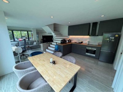 2R0997 ให้เช่าบ้านแฝดสองชั้น 2 ห้องนอน 3 ห้องน้ำ ราคา 75,000/เดือน โซนเชิงทะเล,ถลาง