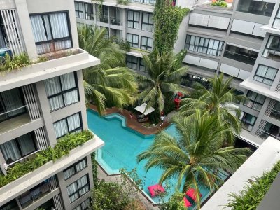 2R1010 คอนโดมิเนียม 1 ห้องนอน 1 ห้องน้ำ ให้เช่าเดือนละ 35,000 บาท โซนเชิงทะเล,ถลาง