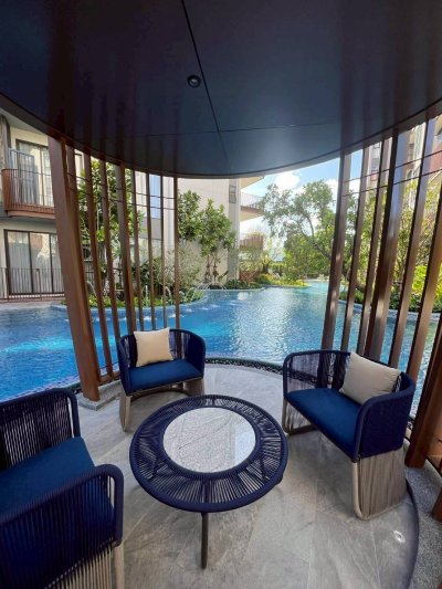 2R1018 คอนโดมิเนียม 1 ห้องนอน 1 ห้องน้ำ ให้เช่าเดือนละ 45,000 บาท โซนเชิงทะเล,ถลาง