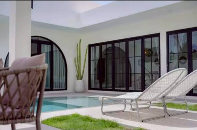 2R1085 Pool villa for rent 4 bedroom 4 bathroom 220,000/month at cherngtalay,thalang