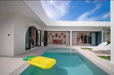 2R1085 Pool villa for rent 4 bedroom 4 bathroom 220,000/month at cherngtalay,thalang