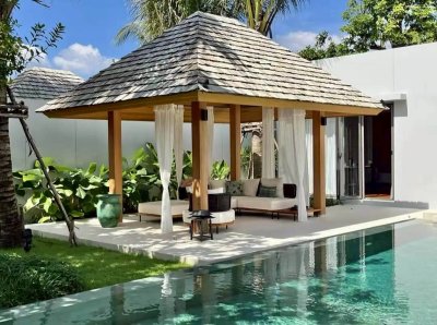 2R1089 Pool villa for rent 4 bedroom 4 bathroom 190,000/month at cherngtalay,thalang