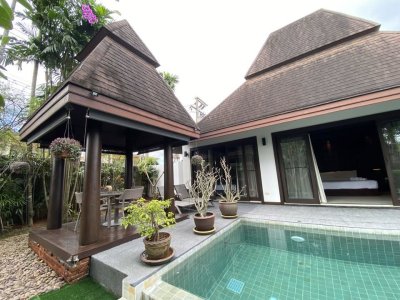 2R1101 ให้เช่า pool villa 2 ห้องนอน 3 ห้องน้ำ ราคา 75,000/เดือน โซนเชิงทะเล,ถลาง