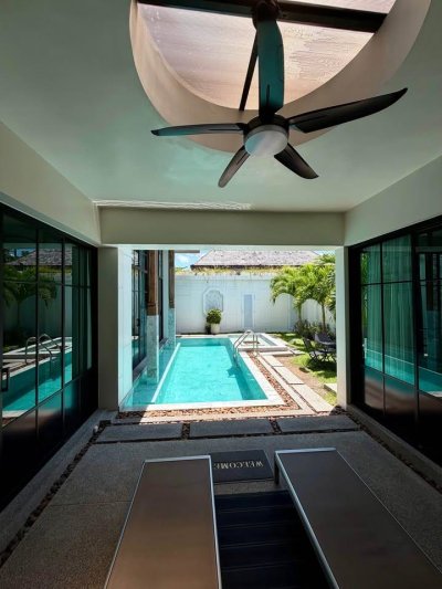 2R1110 ให้เช่า pool villa 3 ห้องนอน 3 ห้องน้ำ ราคา 90,000/เดือน โซนเชิงทะเล,ถลาง