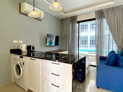 2R1115 คอนโดมิเนียม 1 ห้องนอน 1 ห้องน้ำ ให้เช่าเดือนละ 22,000 บาท โซนเชิงทะเล,ถลาง