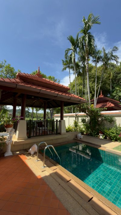 2R1117 Pool villa for rent 4 bedroom 4 bathroom 140,000/month at cherngtalay,thalang
