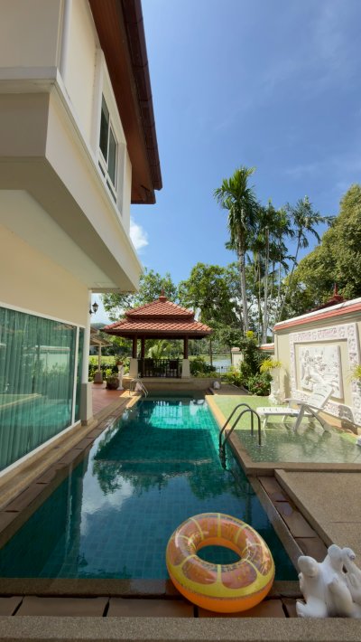 2R1117 Pool villa for rent 4 bedroom 4 bathroom 140,000/month at cherngtalay,thalang