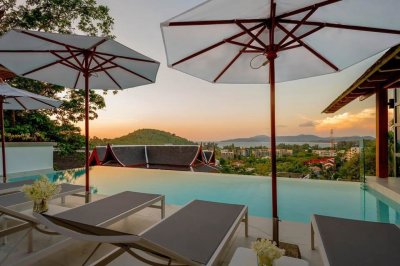 2R1151 Pool villa for rent 6 bedroom 7 bathroom 400,000/month at cherngtalay,thalang