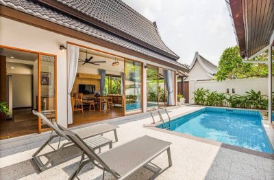 2R1152 Pool villa for rent 4 bedroom 3 bathroom 100,000/month at cherngtalay,thalang