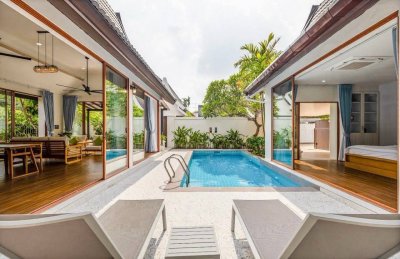2R1152 Pool villa for rent 4 bedroom 3 bathroom 100,000/month at cherngtalay,thalang